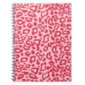Carnet rétro Red Leopard (Devant)