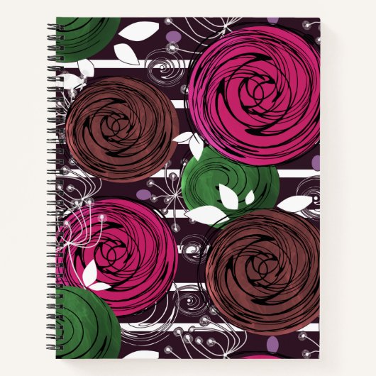 Carnet Rétro, rustique, folk (Devant)