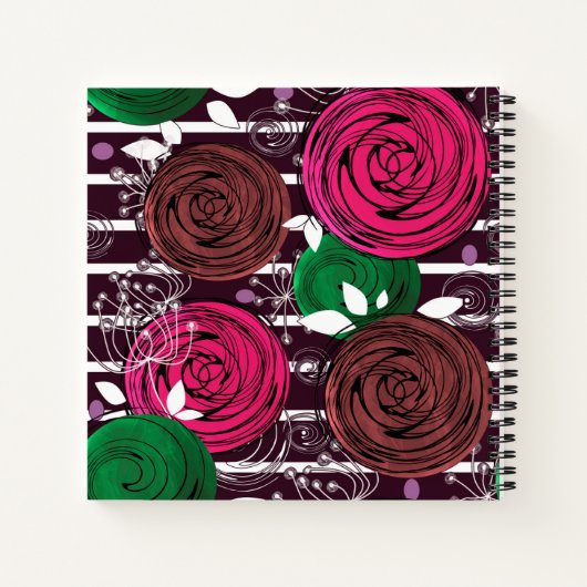 Carnet Rétro, rustique, folk (Dos)