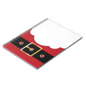 Carnet rétro santa claus (Côté gauche)