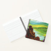 Carnet Retro Space Travel Poster-Une mission de science d (Intérieur)