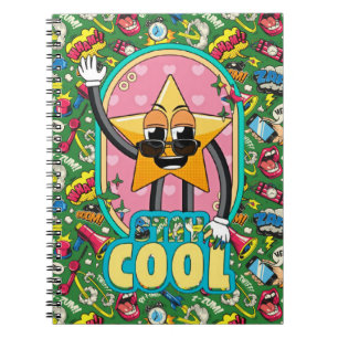 Carnet Rétro Star Stay Cool