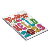 Carnet Retro Super Goodbye 2022 Hello 2023 New Year's Ev (Côté Droit)