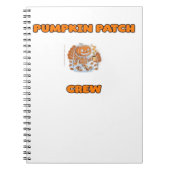 Carnet Retro Thanksgiving Turquie - Automne Moisson Desig (Devant)