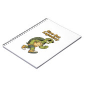 Carnet Retro Turtle Slow Living Lined Notebook (Côté gauche)