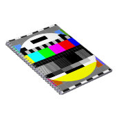 Carnet Retro TV pas d'illustration de signal. (Côté Droit)