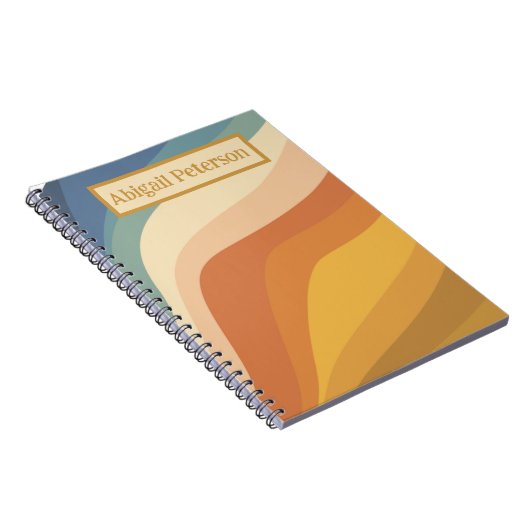 Carnet Retro wave, Writing Journal, (Côté Droit)