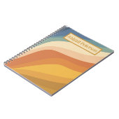 Carnet Retro wave, Writing Journal, (Côté gauche)