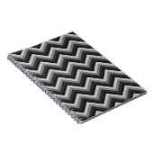 Carnet Rétro zigzag Chevron de motif (Côté Droit)