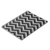 Carnet Rétro zigzag Chevron de motif (Côté gauche)