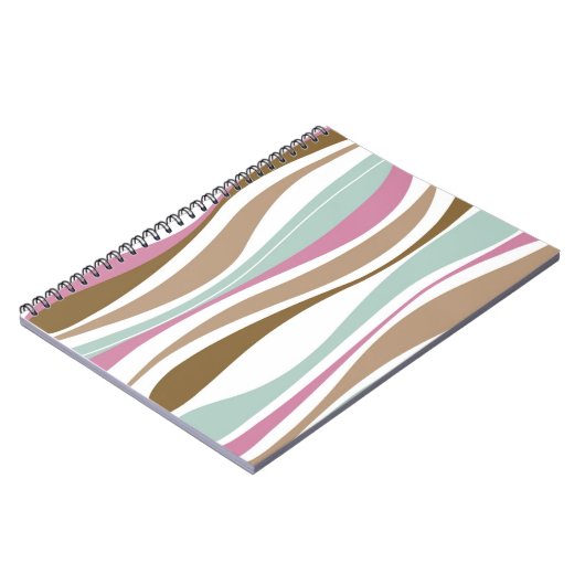 Carnet Rétros rayures (Côté gauche)