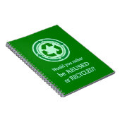 Carnet Réutiliser et recycler (Côté Droit)