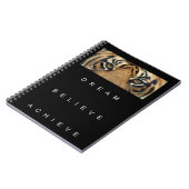 Carnet Rêve Croire Atteindre Motivationnel Inspirationnel (Côté gauche)