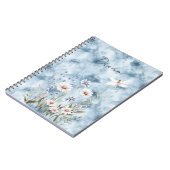 Carnet Rêve de libellule florale bleue (Côté gauche)
