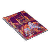 Carnet rêve d'enfance - vieux cheval carrousel (Côté Droit)