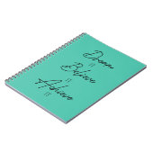 Carnet Rêve Il Croit Qu'Il Atteint Son Inspiration (Côté gauche)