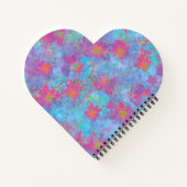 Carnet Rêve rose et turquoise (Dos)