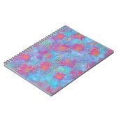 Carnet Rêve rose et turquoise (Côté gauche)