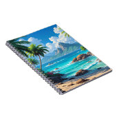 Carnet Rêve Tropical, Paradis, (Côté Droit)