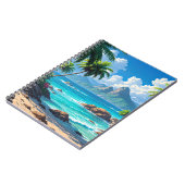 Carnet Rêve Tropical, Paradis, (Côté gauche)