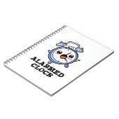 Carnet Réveil Alarmé Jeu de Mots sur Réveil Drôle (Côté gauche)