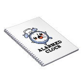 Carnet Réveil Alarmé Réveil Drôle Pun (Côté Droit)