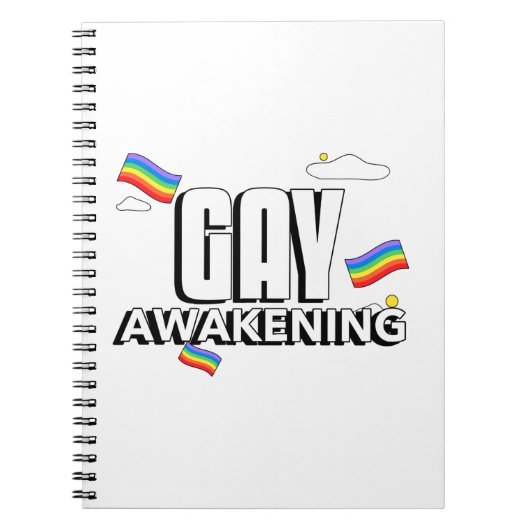 Carnet Réveil gay (Devant)
