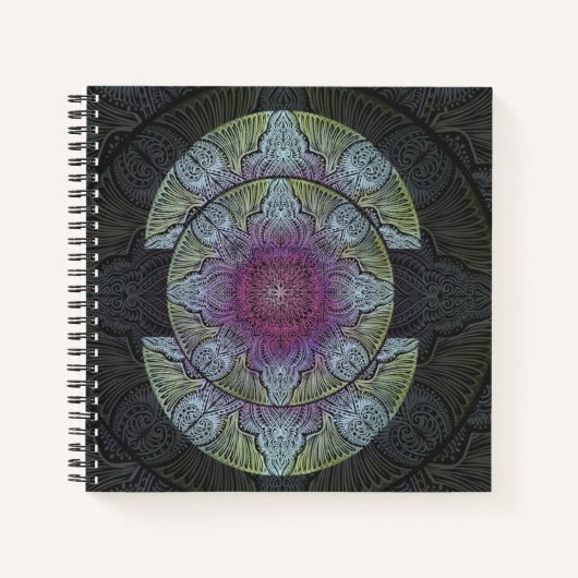 Carnet Réveil zen, reiki, guérison, chakra (Devant)