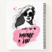 Carnet Réveillez-vous et préparez-vous (Dos)