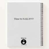 Carnet Réveillez-vous et sentez le café (Dos)