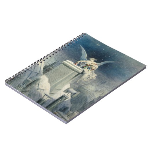 Carnet Réveillon de Noël - Gustave Dore (Côté gauche)