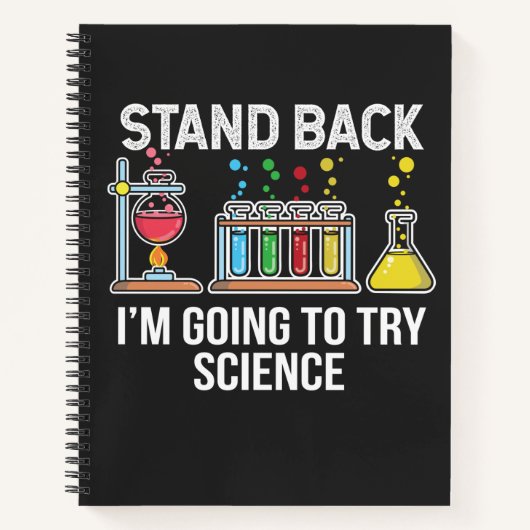 Carnet Revenir Essayer la science (Devant)
