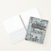 Carnet Rêver, Découvrir, Inspirer Citation (Intérieur)