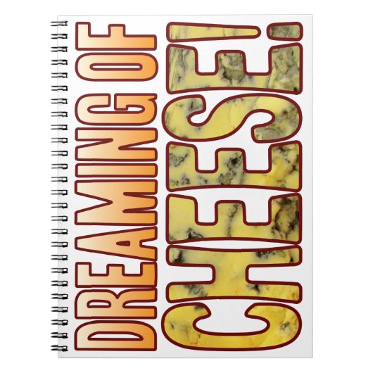 Carnet Rêver le fromage bleu (Devant)