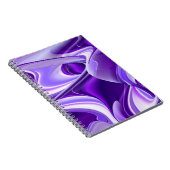 Carnet Rêves de fleurs violettes (Côté Droit)