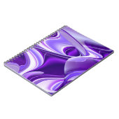 Carnet Rêves de fleurs violettes (Côté gauche)