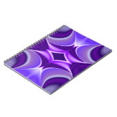 Carnet Rêves de fleurs violettes (Côté gauche)