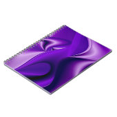 Carnet Rêves de fleurs violettes (Côté gauche)