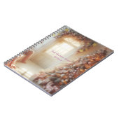 Carnet Rêves de Noël roses (Côté gauche)