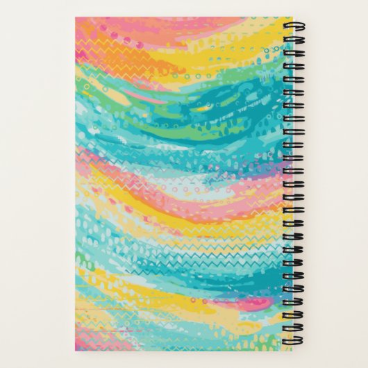 Carnet Rêves de piscine à marée tropicale (Verso)