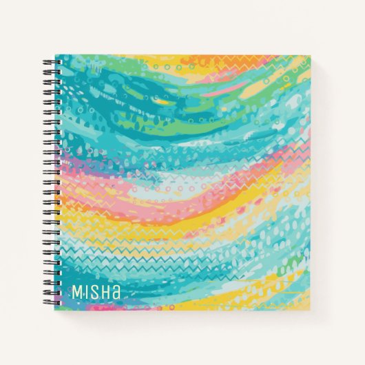 Carnet Rêves de piscine à marée tropicale (Devant)