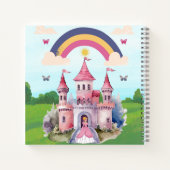 Carnet Rêves de princesse, Château de conte de fées (Dos)