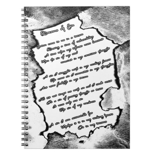 Carnet Rêves du péché (Devant)