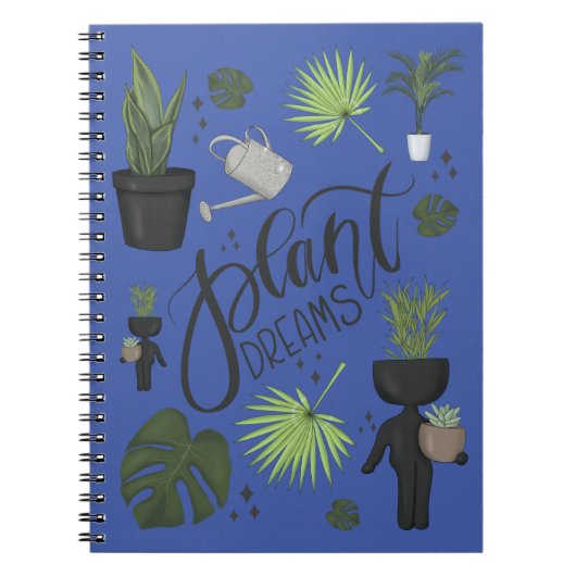 Carnet Rêves plantes (Devant)