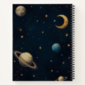 Carnet Rêves stellaires et détermination (Dos)