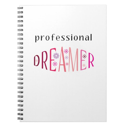 Carnet Rêveur professionnel (Devant)