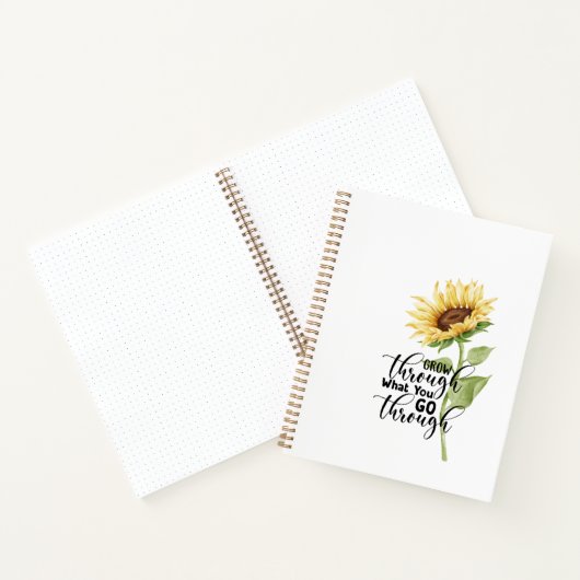 Carnet Revue "Croissance à travers ce que vous traversez" (Intérieur)