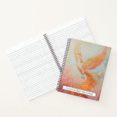Carnet Revue Phoenix gracieuse (Intérieur)