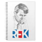 Carnet RFK : Robert Kennedy (Devant)