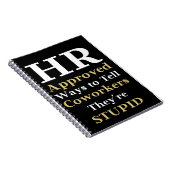 Carnet RH Approuvées façons de dire aux collègues Ils son (Côté Droit)